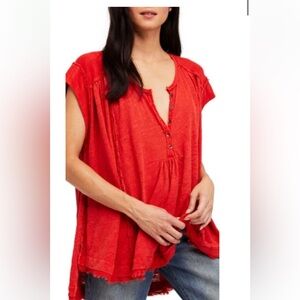 Free People Aster Henley Top